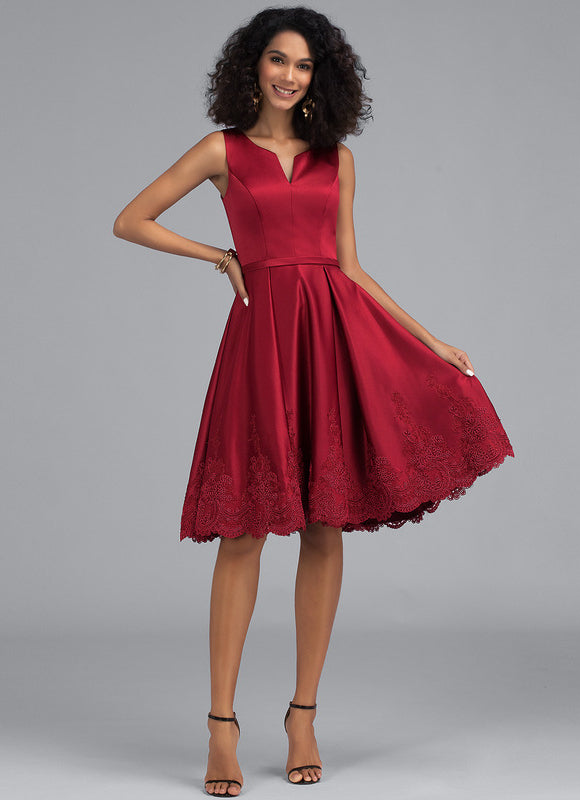 Robe de Soirée Aube Écarlate - gallery 1