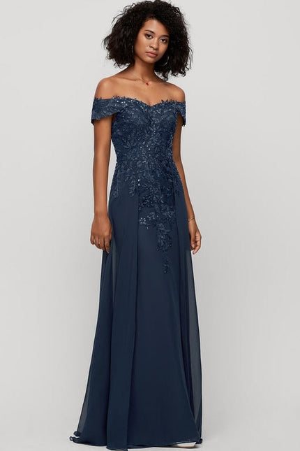 Robe de Soirée Émeraude Brodée - gallery 3