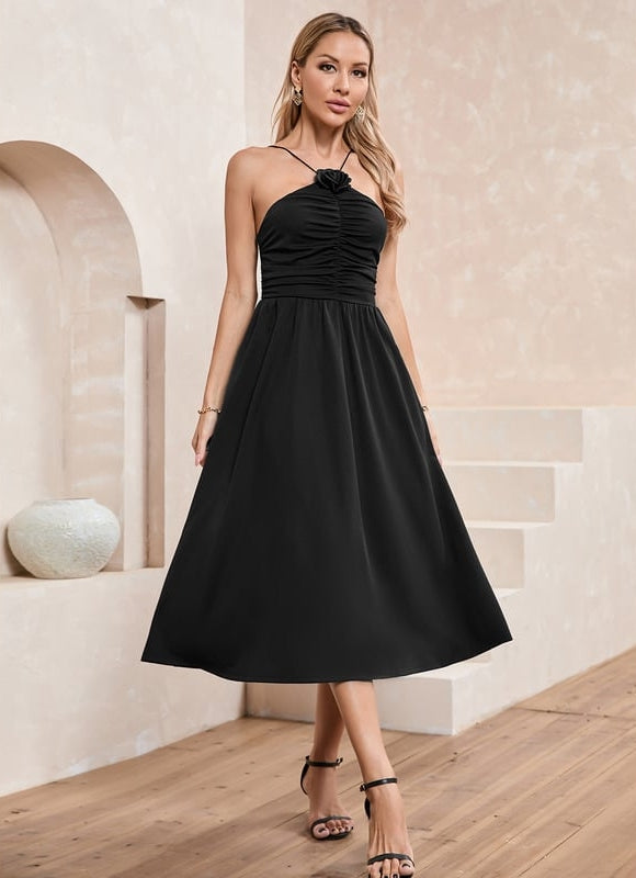 Robe de Soirée Midi Élégante - gallery 1