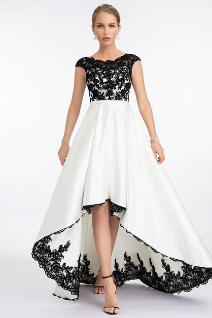 Robe de Soirée Élégance Bicolore - gallery 3