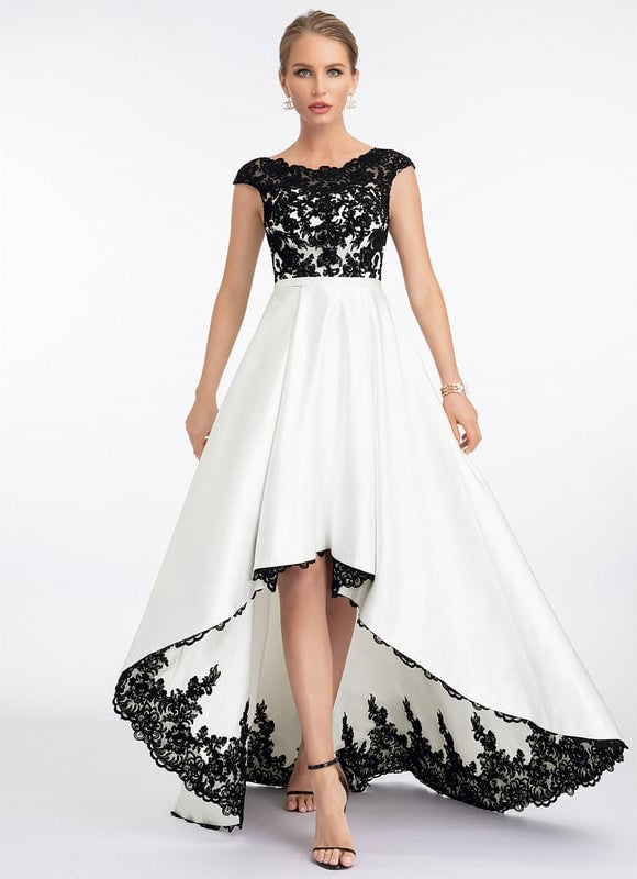 Robe de Soirée Élégance Bicolore - gallery 3
