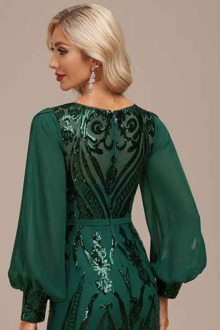 Robe de Soirée Luxe Émeraude - gallery 3