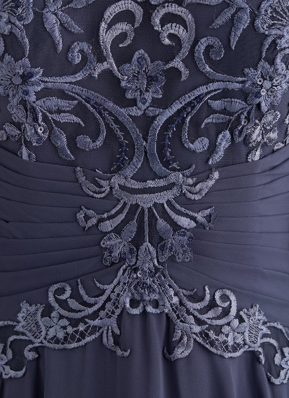Robe de Soirée Nuit Étoilée Marine - gallery 3