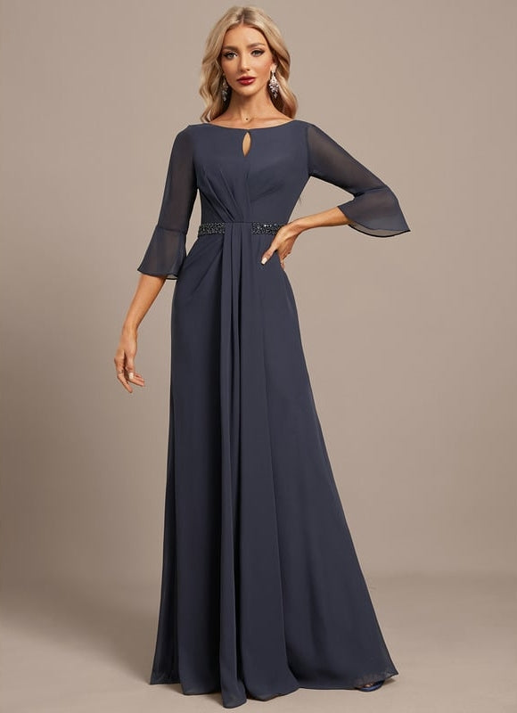 Robe de Soirée Nuit Marine Élégante - gallery 3
