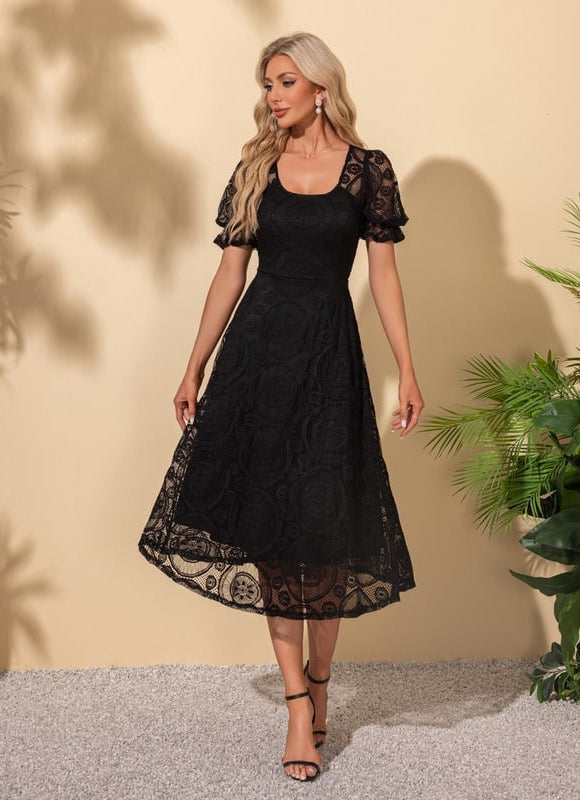 Robe de Soirée Noir Chic - gallery 6