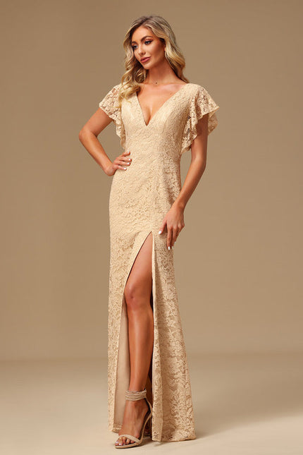 Robe de Soirée Élégance Lavande Flottante - gallery 2