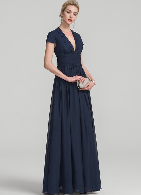 Robe de Soirée Fluide Émeraude - gallery 2