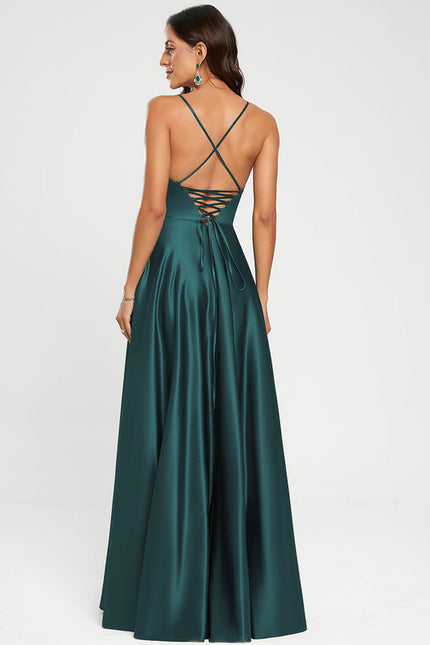 Robe de Soirée Satin Éclairée - gallery 3