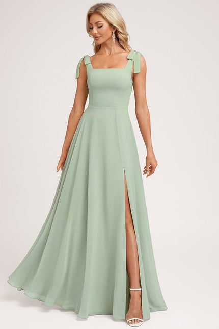 Robe de Soirée Émeraude Flottante - gallery 8