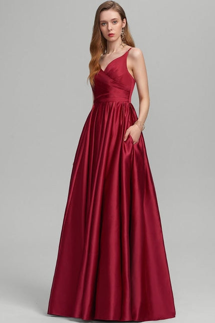 Robe de Soirée Satin Éclairée - gallery 1