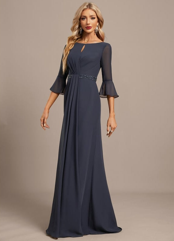 Robe de Soirée Nuit Marine Élégante - gallery 2