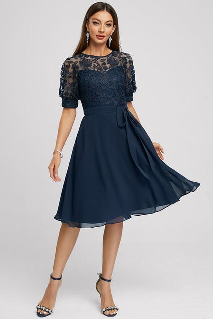 Robe de Soirée Émeraude Fluidité - gallery 1