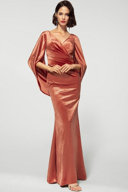 Robe de Soirée Velours Aurora - gallery 1