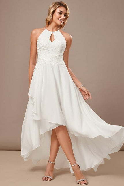 Robe de Soirée Mousseline Éclatante