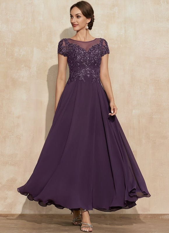 Robe de Soirée Sérénité Sombre
