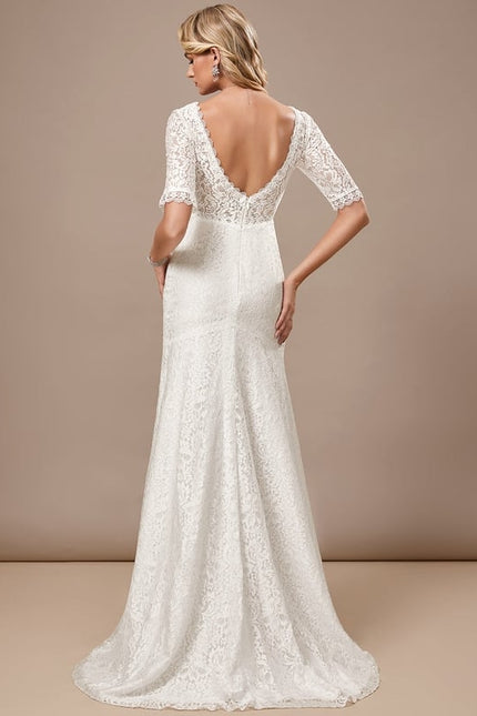 Robe De Soirée Dos Dentelle - gallery 6