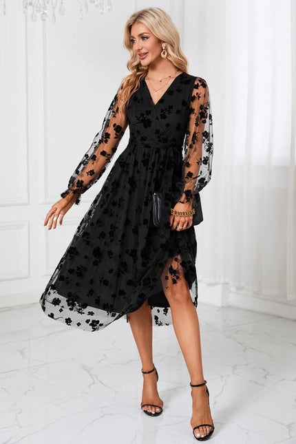 Robe de Soirée Mystique Florale