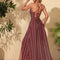 Robe de Soirée Bohème Évasée