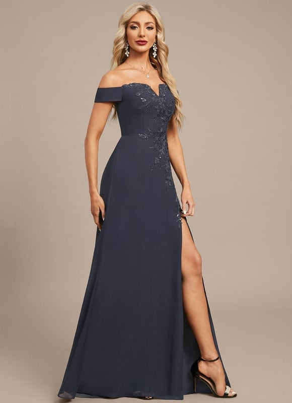 Robe de Soirée Élégance Ombre Satinée - gallery 4