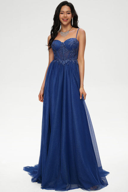 Robe de Soirée Saphir Éclat - gallery 1