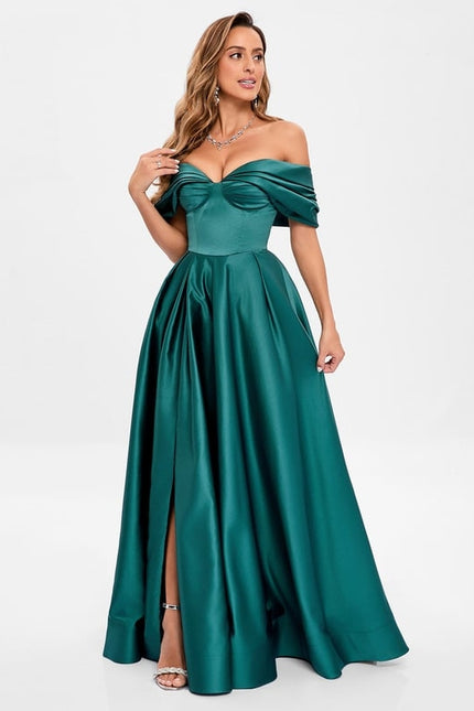 Robe de Soirée Émeraude Lumineuse - gallery 4