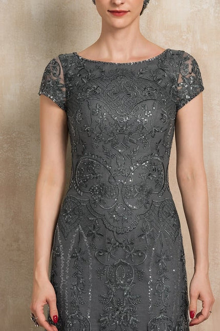 Robe de Soirée Gris Enchanté - gallery 1