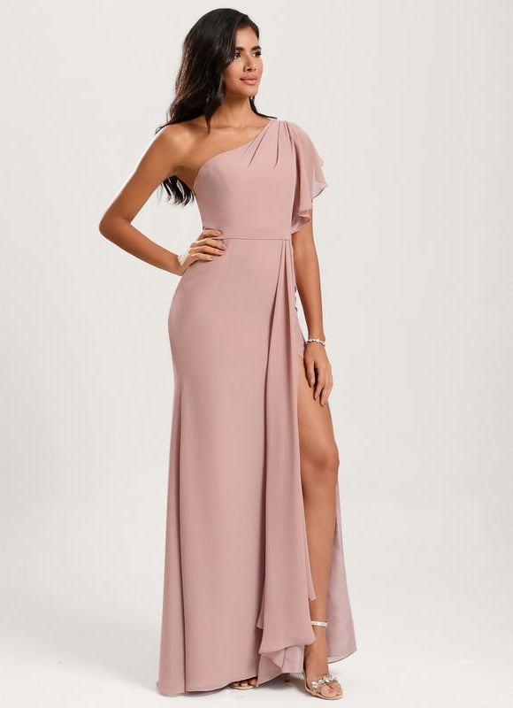 Robe de Soirée Élégance Rosée Mystique - gallery 3