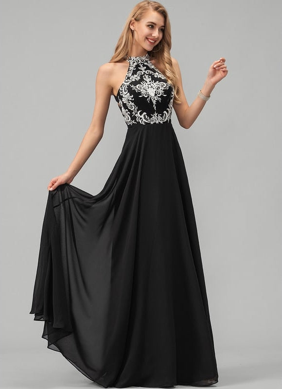 Robe de Soirée Azure Élégante - gallery 3