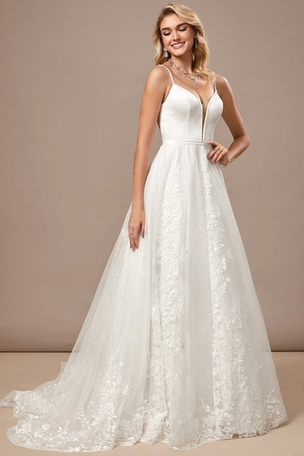 Robe de Soirée Élégance Tulle Perlé - gallery 3