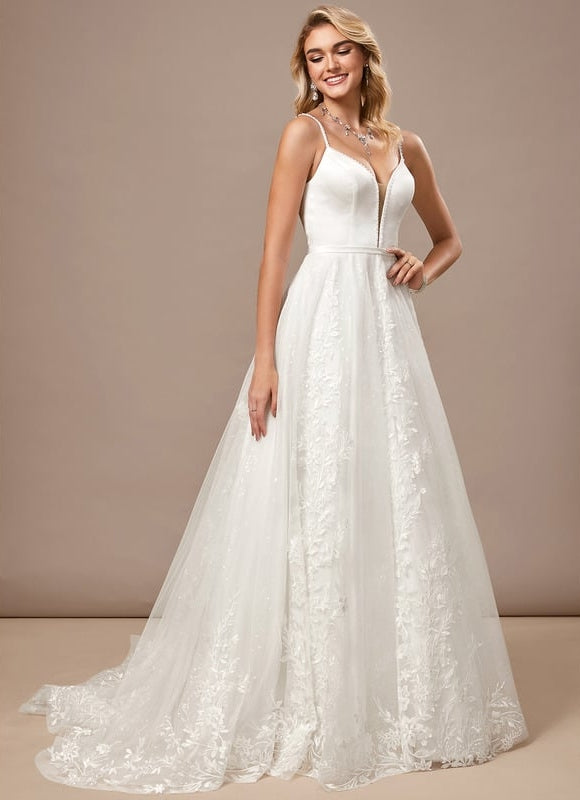 Robe de Soirée Élégance Tulle Perlé - gallery 3