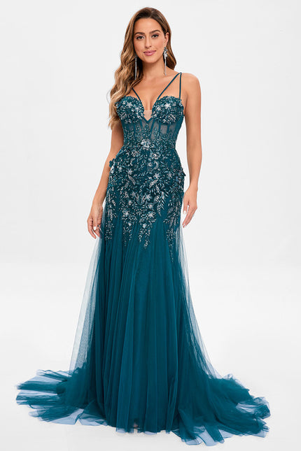Robe de Soirée Éclat Aquatique - gallery 4