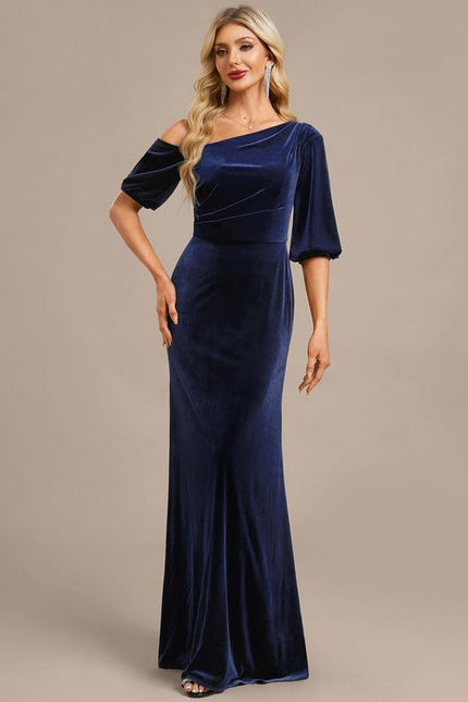 Robe de Soirée Velours Chic Nocturne - gallery 2