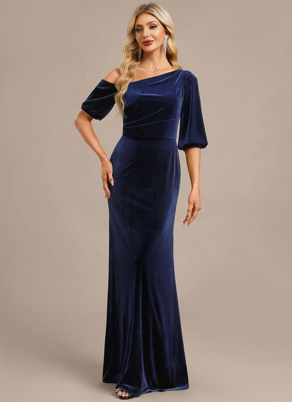 Robe de Soirée Velours Chic Nocturne - gallery 2