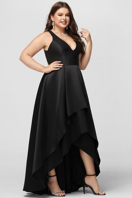 Robe Bustier Noire Longue De Soirée - gallery 6