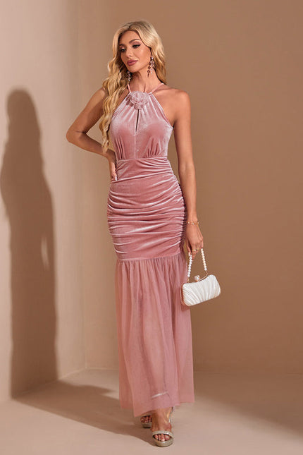 Robe De Soirée Rose Fushia