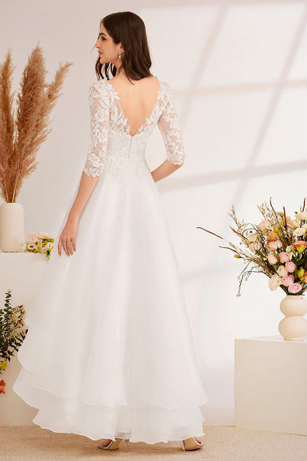 Robe de Soirée Satinée Évanescente - gallery 3
