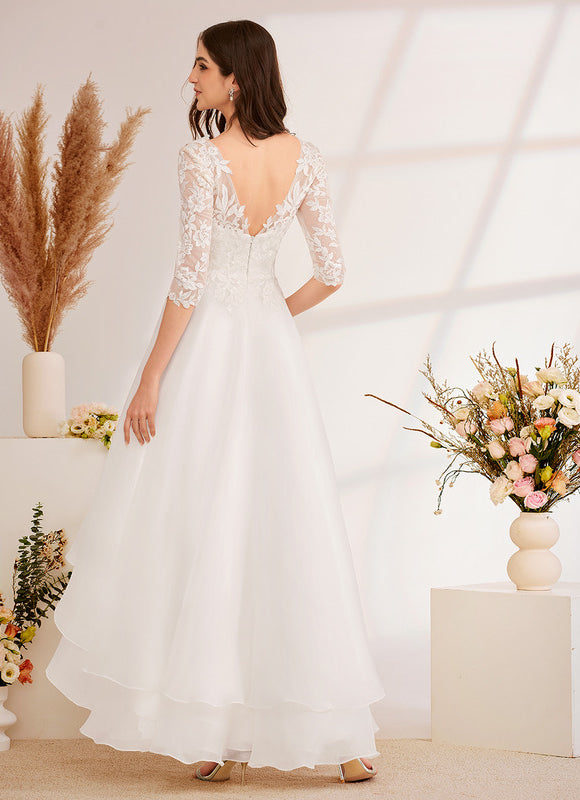 Robe de Soirée Satinée Évanescente - gallery 3