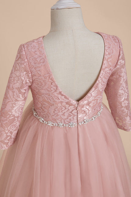 Robe de Soirée Rose Enchantée - gallery 4