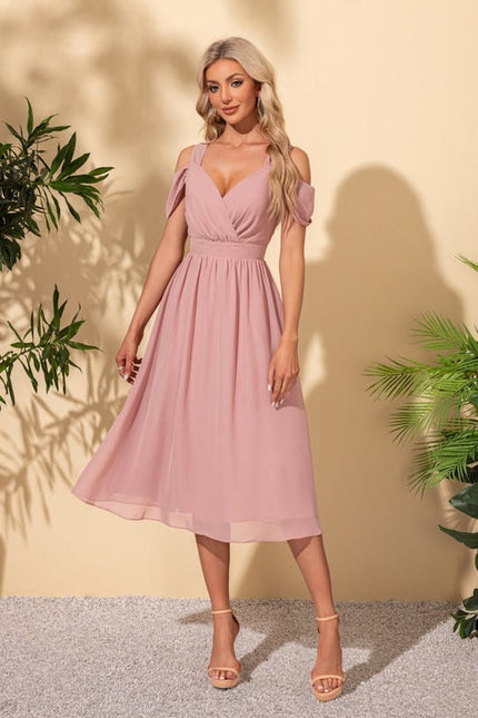 Robe de Soirée Vert Pastel Élégante - gallery 2