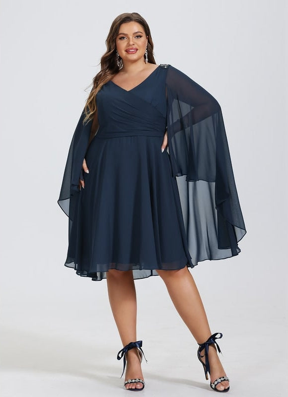 Robe de Soirée Voile Élégant - gallery 5