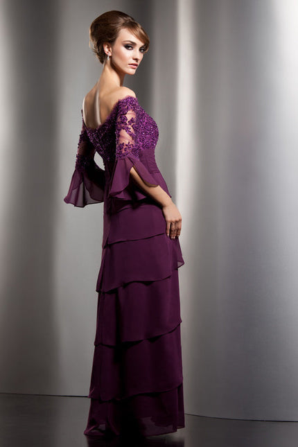 Robe de Soirée Violet Opulence - gallery 2