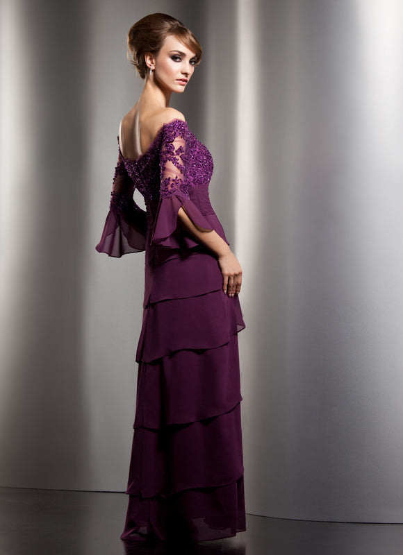 Robe de Soirée Violet Opulence - gallery 2