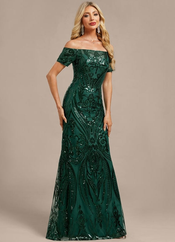 Robe de Soirée Éblouissante Émeraude - gallery 4