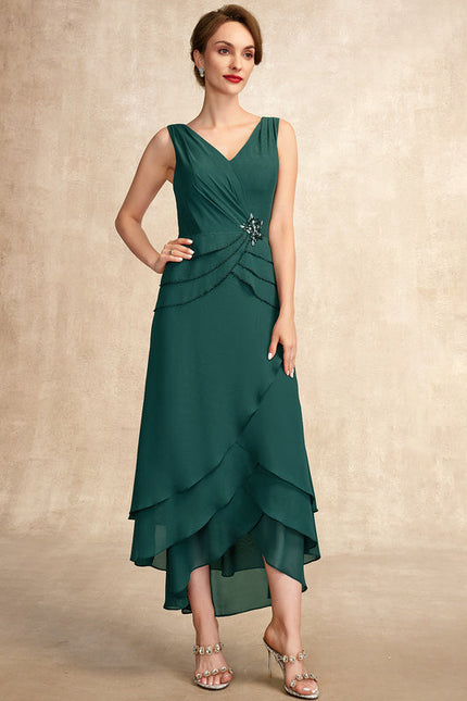 Robe de Soirée Satin Délavé - gallery 1