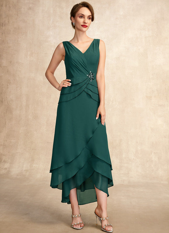 Robe de Soirée Satin Délavé - gallery 1