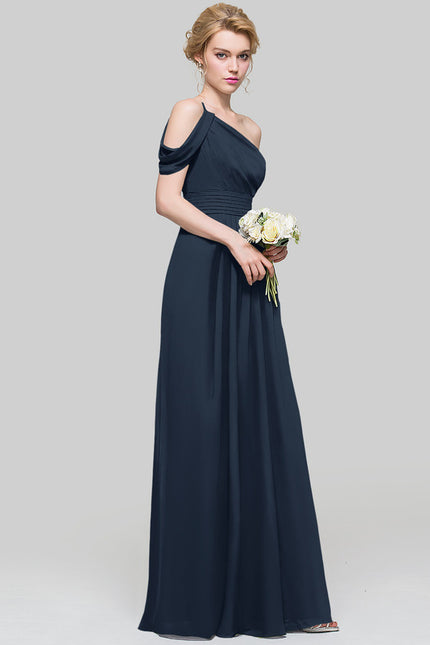 Robe de Soirée Asymétrique Fluide - gallery 9