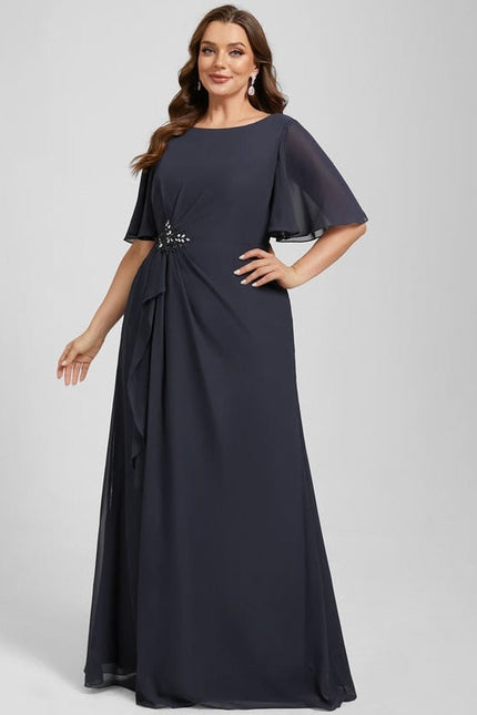 Robe de Soirée Nuit Étoilée Sombre - gallery 9