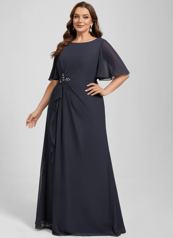 Robe de Soirée Nuit Étoilée Sombre - gallery 9
