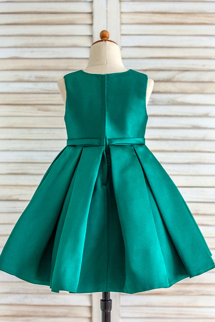 Robe de Soirée Cerise Satinée - gallery 5
