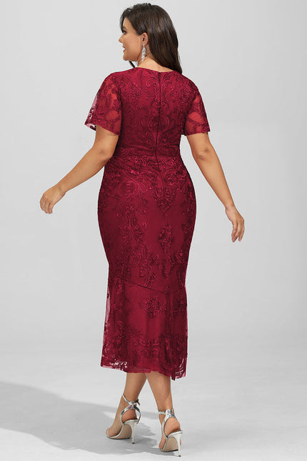 Robe de Soirée Rouge Enchanté - gallery 8